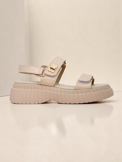 Royalfashion Damensandalen mit dickerer Sohle Aganda