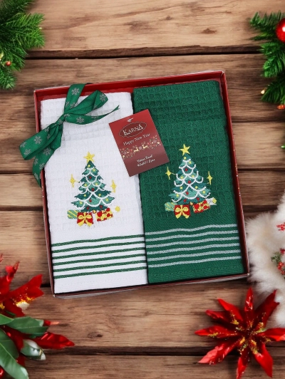 Royalfashion Ferienset aus Handtüchern Frohes neues Jahr