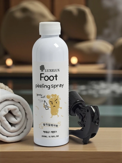 Spray für Damen Fußpeeling Luxelux 200ml