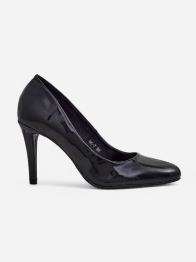Royalfashion Lackleder Damenpumps auf einem Stiletto Enzase