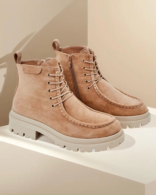 Жіночі ботильйони на шнурівці Royalfashion Rullose