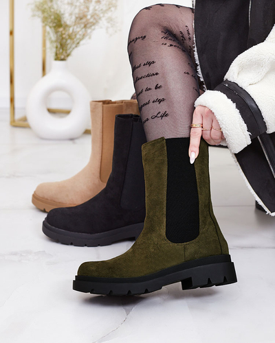 Royalfashion Damenstiefel in schwarz Opialla