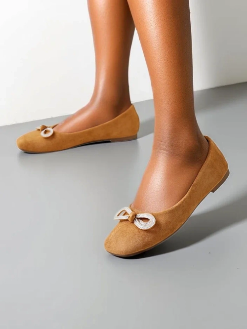 Royalfashion жіночі балетки з бантом Cocar