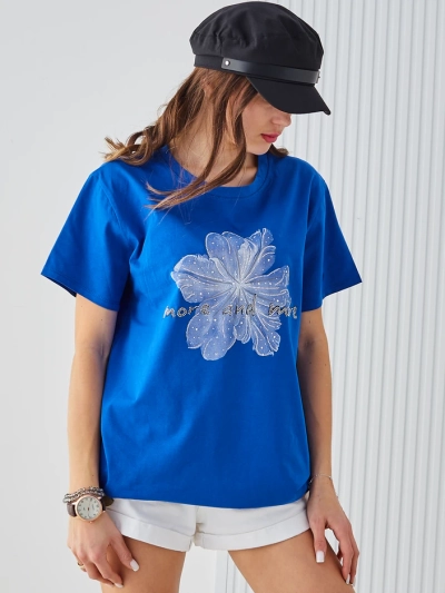 Royalfashion Damen Baumwoll T-Shirt Mehr und Mehr