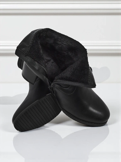 Damen Stiefeletten Öko-Leder mit Absatz Lunar Crest