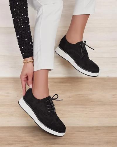 Royalfashion Damen Gori Schnürhalbstiefel
