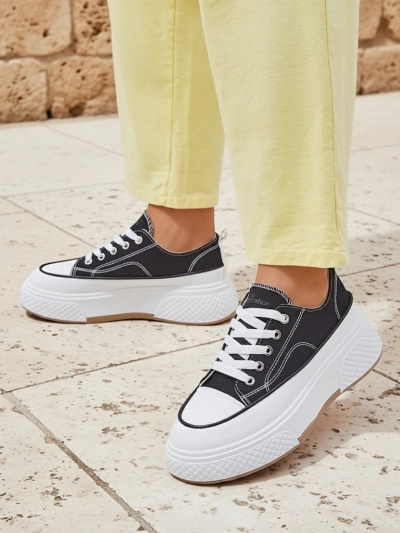 Royalfashion Damen-Plattform-Sneaker Beemes