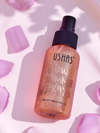 Illuminierendes Gesicht- und Körperspray mit Glitzer Glow Shimmer Spray MoonLight