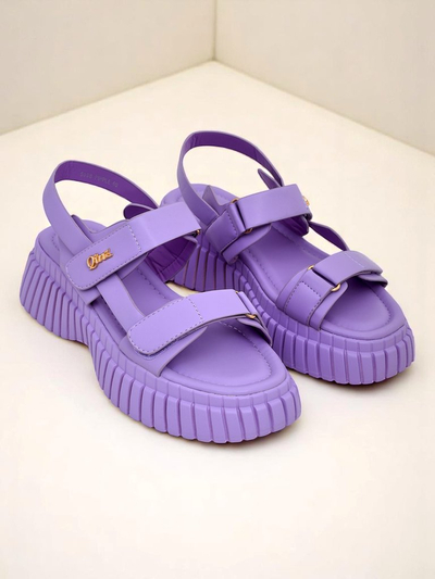Royalfashion Damensandalen auf dickerer Sohle Hortez