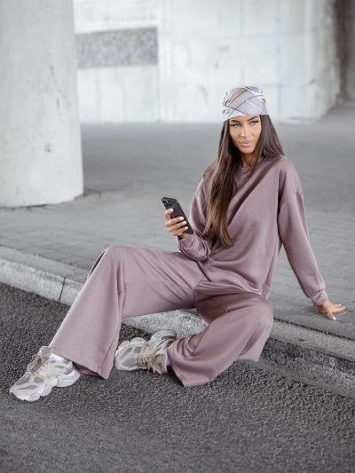 Royalfashion Viskose Damen Trainingsanzug FlowFit