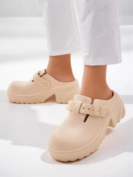 Royalfashion Damen Gummisandalen mit Absatz Voxones