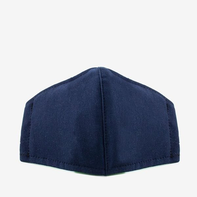 Marineblaue 3-lagige Schutzmaske - Masken