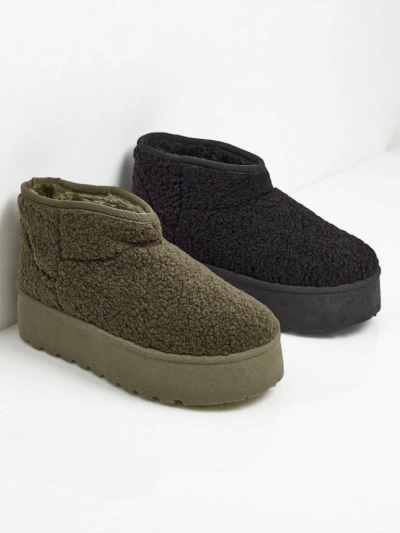 Kurze Damenstiefel im Schneestiefel-Stil Marellin