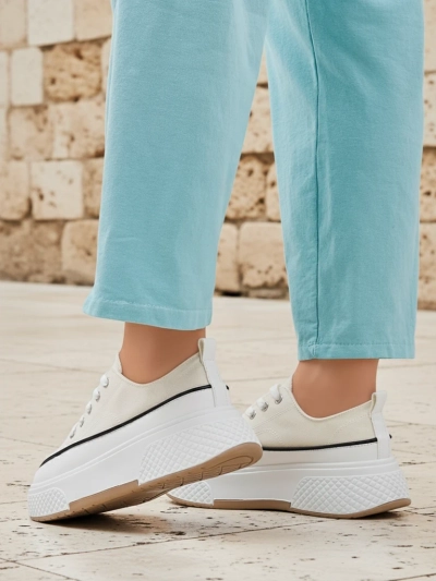 Royalfashion Frauen Plattform-Sneaker Beemes