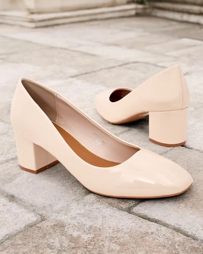 Royalfashion Жіночі туфлі на низькому каблуці Penoi