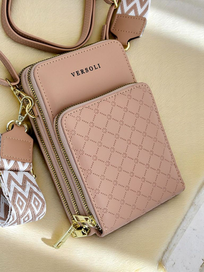 Royalfashion Multifunktionale Handtasche-Geldbörse mit Riemen Suite Mood