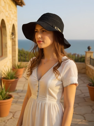 Royalfashion Жіночий капелюх, прикрашений бантом Lily Belle