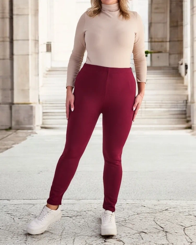 Royalfashion Isolierte Damen-Treggings-Hose PLUS SIZE