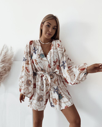 Royalfashion Gemusterter Jumpsuit für Damen