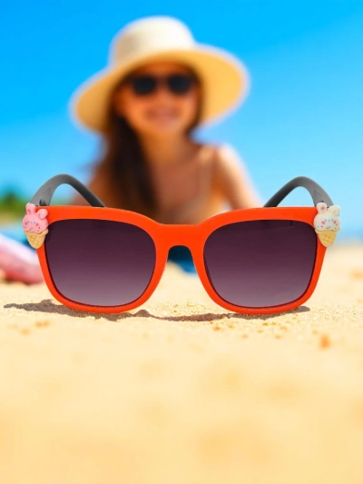 Royalfashion Kinder-Sonnenbrille mit Dekorationen Sunny Sparkle