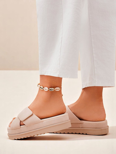 Royalfashion Damensandalen flach Evre