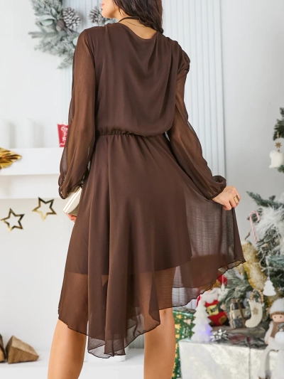 Royalfashion Klassisches knielanges Damenkleid
