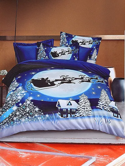 Royalfashion Holiday постільна білизна комплект 160x200 3-частини комплект