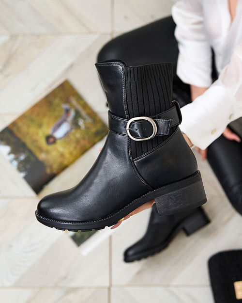 Royalfashion Класичні жіночі утеплені черевики Aferixas