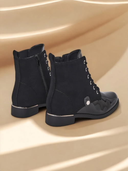 Жіночі ботфорти на шнуруванні Royalfashion Safalle