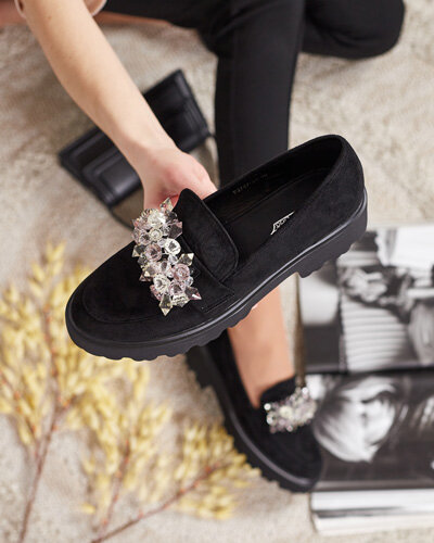 Royalfashion Жіночі мокасини з орнаментом Leyla