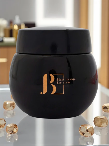 Luxelux Black Bandage Anti-Aging Augencreme - Anti-Falten, feuchtigkeitsspendend