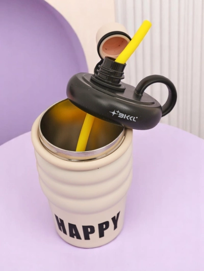 Royalfashion Thermobecher mit Ausguss Happy Cup
