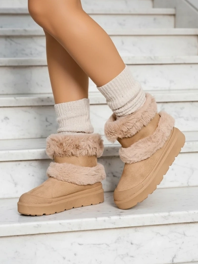 Royalfashion Damen Schneestiefel Rozoli
