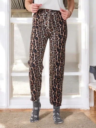 Royalfashion Baumwolle Weihnachts Damen Pyjamahose im Karo