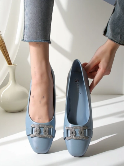 Royalfashion Damenballerinas mit Schleife Frelie