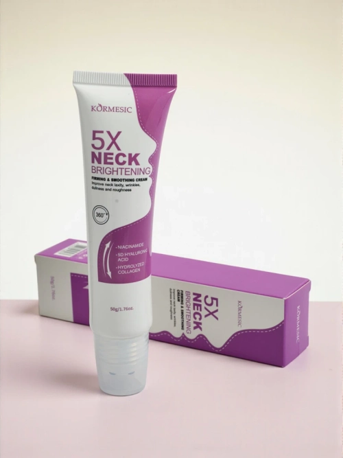 Ліфтинговий крем для шиї з масажером