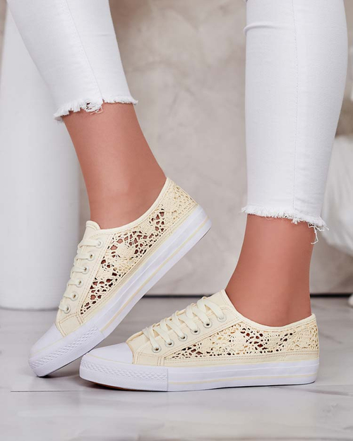 Жіночі ажурні кеди Royalfashion Niz