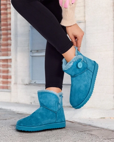 Royalfashion Damen Kurzstiefel a'la Schneestiefel Malla