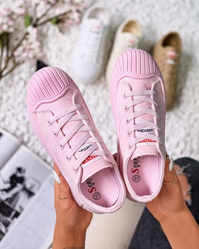 OUTLET Royalfashion Rosa Brigera Plateau-Sportschuhe