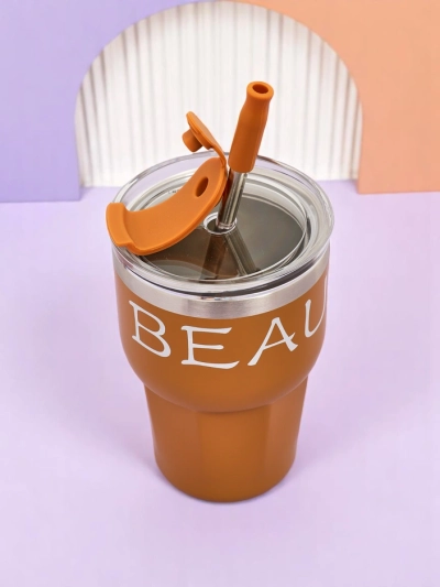 Royalfashion Thermobecher mit Strohhalm Schön