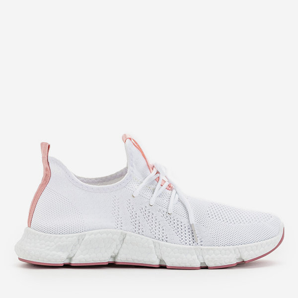 Baym Damen-Sportschuhe in Weiß und Hellrosa - Schuhe