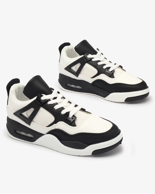 Чорно-білі жіночі спортивні кросівки Evoile- Footwear