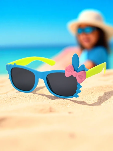 Royalfashion Bunny Shine Kinder-Sonnenbrille mit Verzierungen