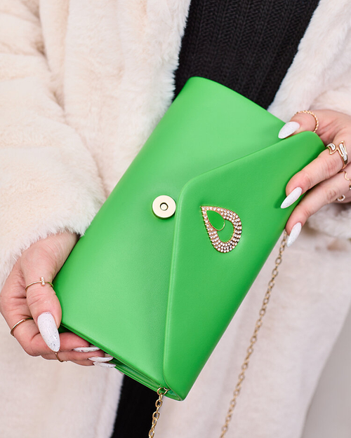 Жіночий клатч Royalfashion Green