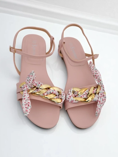 Royalfashion Damen Sandalen mit flacher Sohle BareLuxe