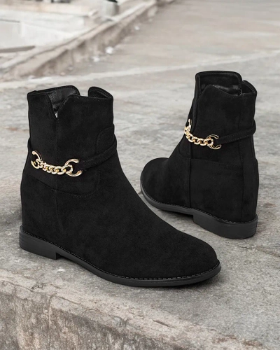 Жіночі ботфорти на каблуці з колекції Royalfashion Ecerto