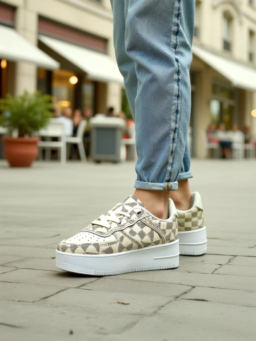 Royalfashion Жіночі спортивні туфлі з принтом Ozofio