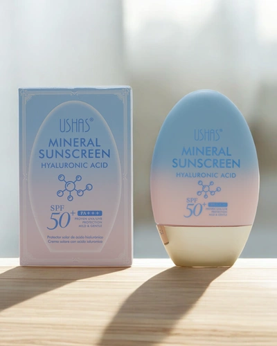Ushah Sonnencreme mit Hyaluronsäure 50 SPF 60g