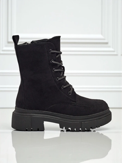 Öko-Wildleder Damen Worker Boots Velisse