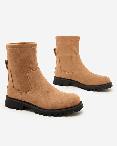 Royalfashion Gebimma Damenstiefel aus Öko-Wildleder